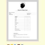 Kindergarten Quarterly Report Card Template – Illustrator, Word  Intended For Kindergarten Report Card Template