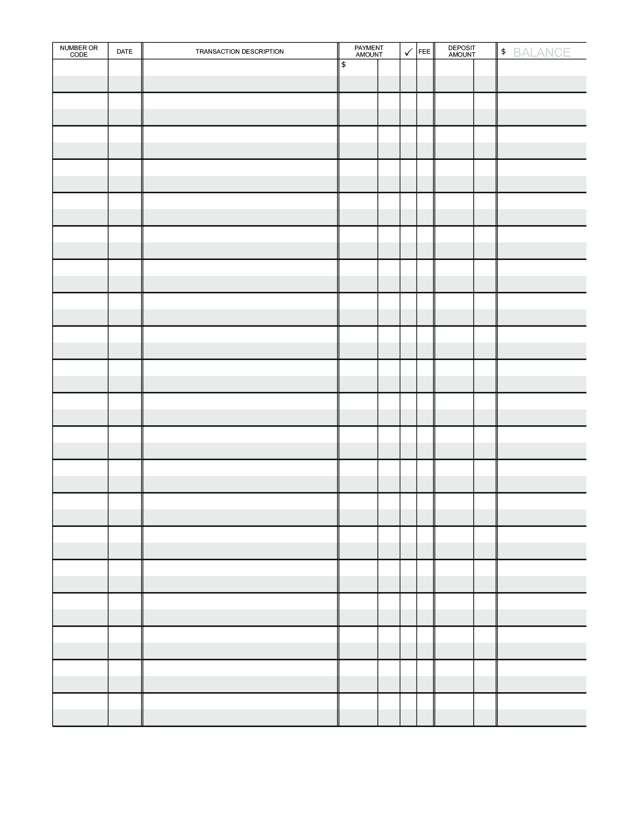 Kostenloses Blank Ledger Paper Pertaining To Blank Ledger Template