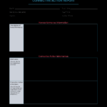 Kostenloses Corrective Action Sample Within Corrective Action Report Template