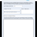 Kostenloses HSE Health Safety Incident Investigation Report With Hse Report Template