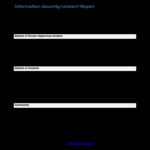 Kostenloses IT Services Security Incident Report Regarding Incident Report Template Microsoft