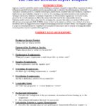 Kostenloses Market Research Report Format For Research Report Sample Template
