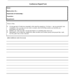 Kostenloses Medical Conference Report With Regard To Conference Report Template