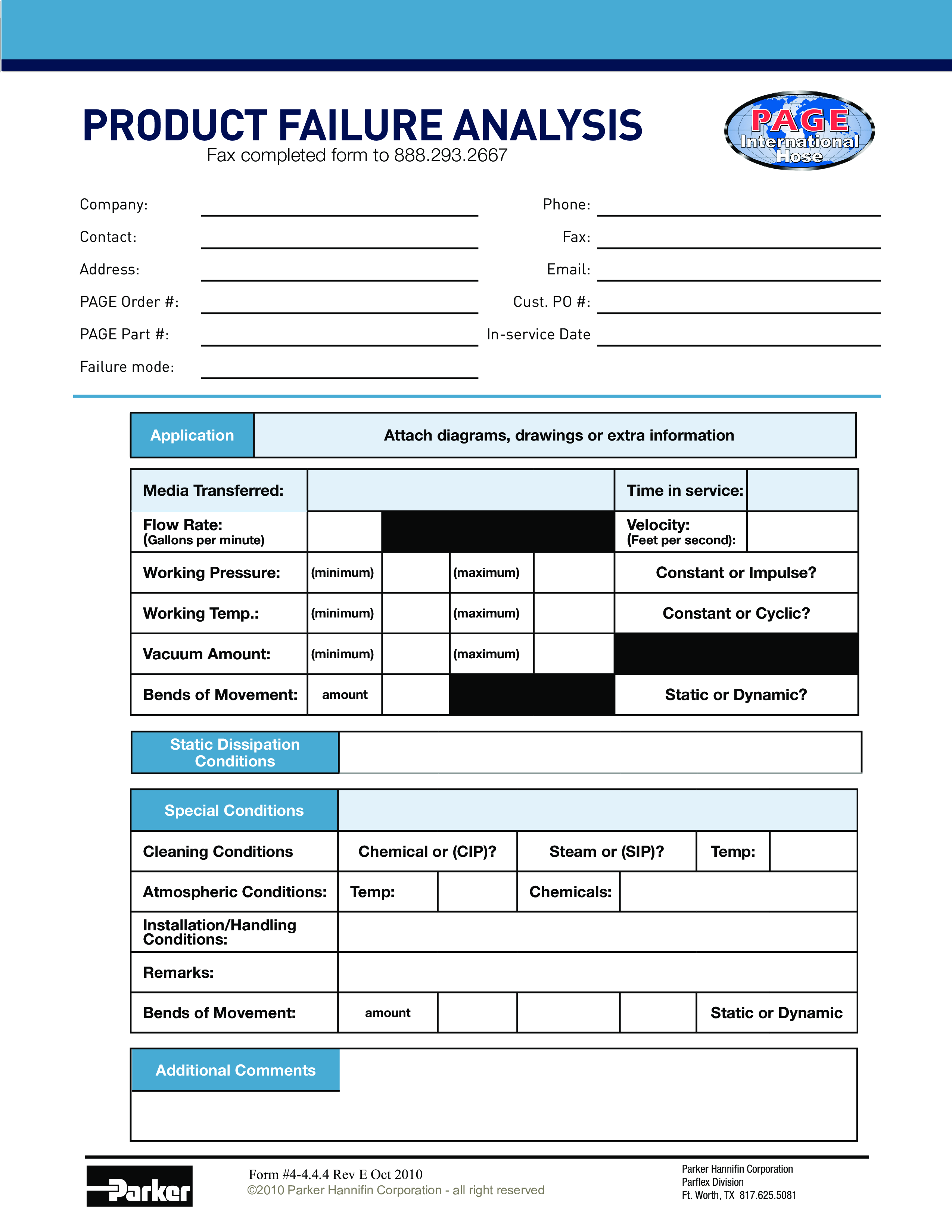 Kostenloses Product Failure Analysis Within Failure Analysis Report Template