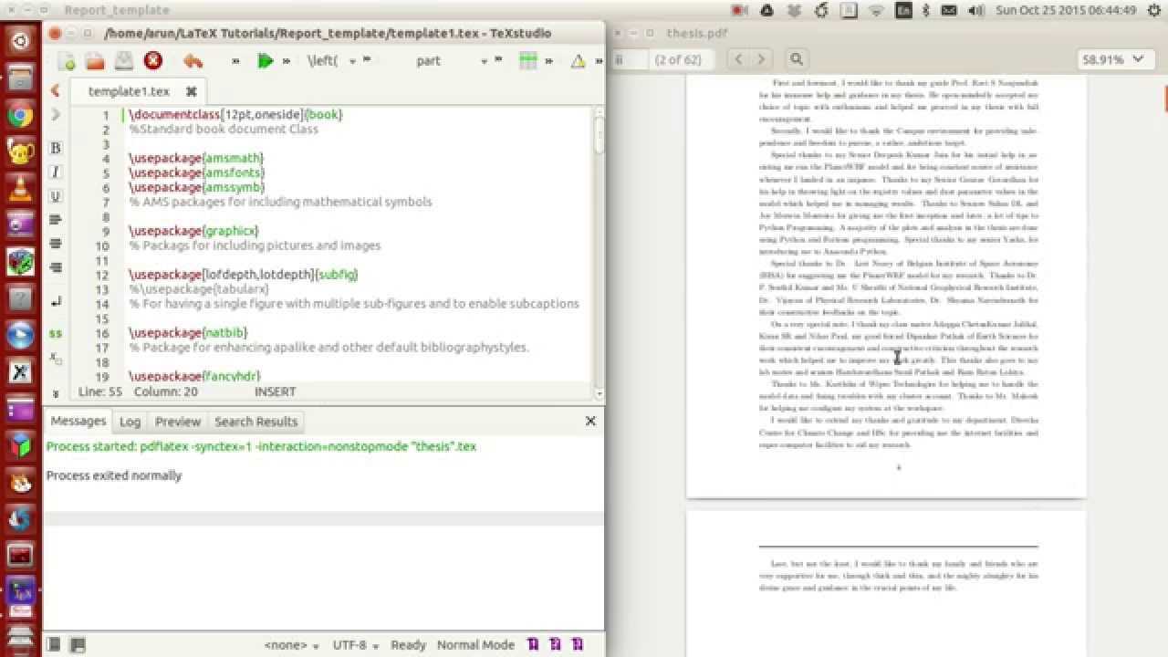 LaTeX Programming : 100 : Making Your Own Thesis/Report Template Part 10 of 10