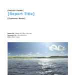 LaTeX Typesetting – Showcase Of Previous Work Within Project Report Latex Template