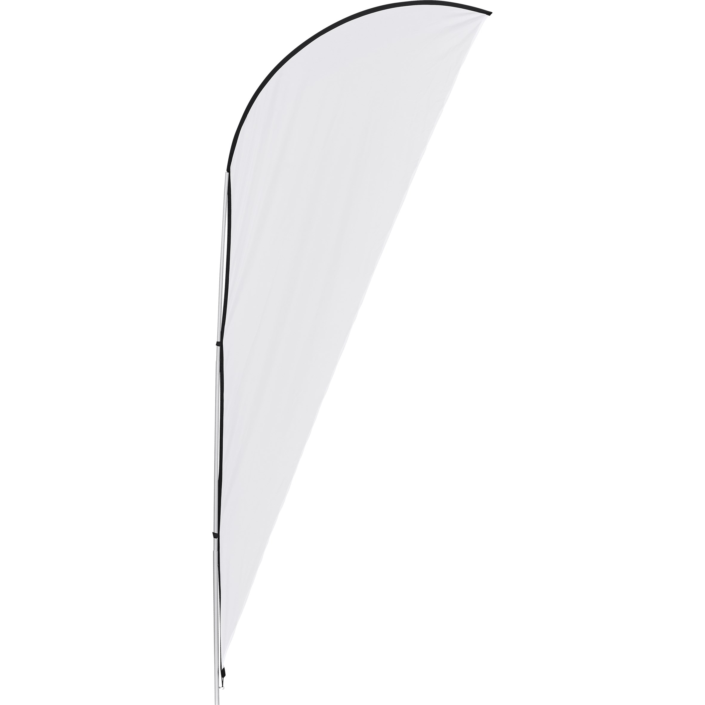 Legend 100M Sublimated Sharkfin Double-Sided Flying Banner - 10 Complete Unit With Regard To Sharkfin Banner Template