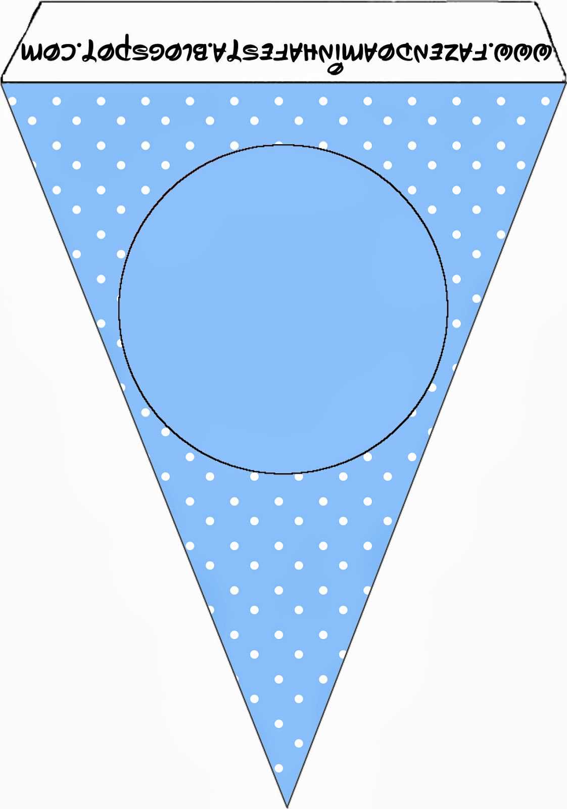 Light Blue with Stripes and Polka Dots First Communion Free  Inside Free Printable First Communion Banner Templates