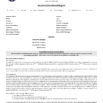 Loo, John Psychoeducational Report Inside Psychoeducational Report Template