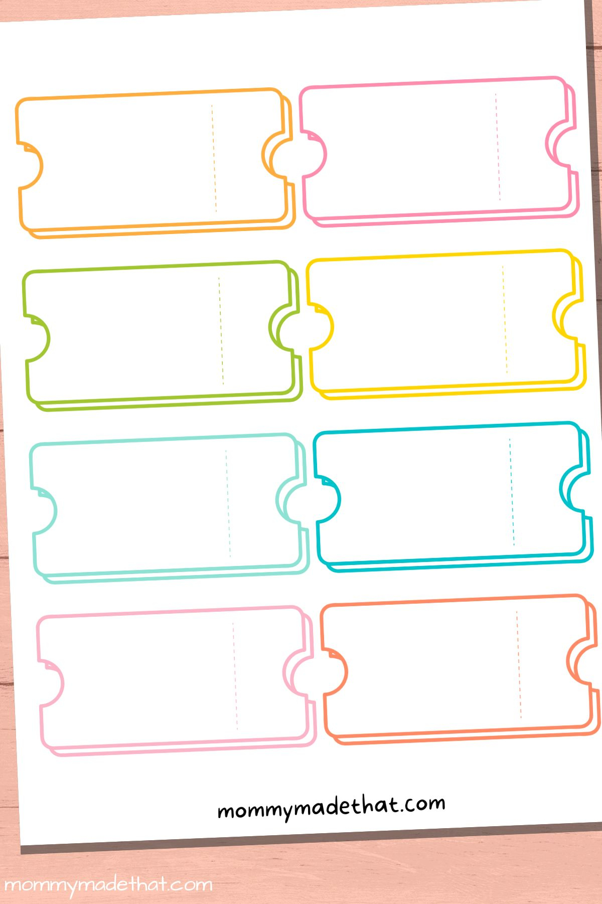 Lots Of Blank Coupon Templates (Free Printables!) Throughout Blank Coupon Template Printable