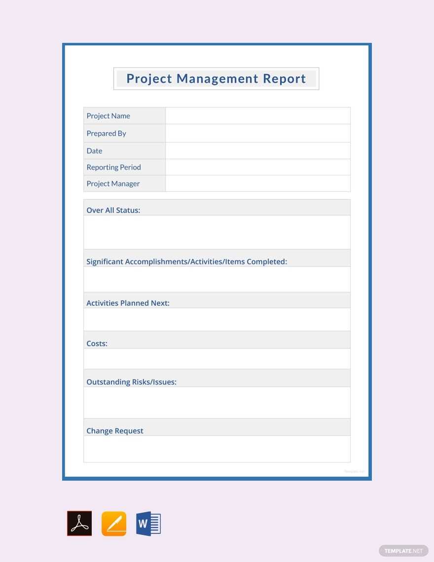 Management Reports Templates – Format, Free, Download  Template