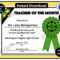 March Teacher Of The Month Certificate March Teacher Of The – Etsy For Teacher Of The Month Certificate Template