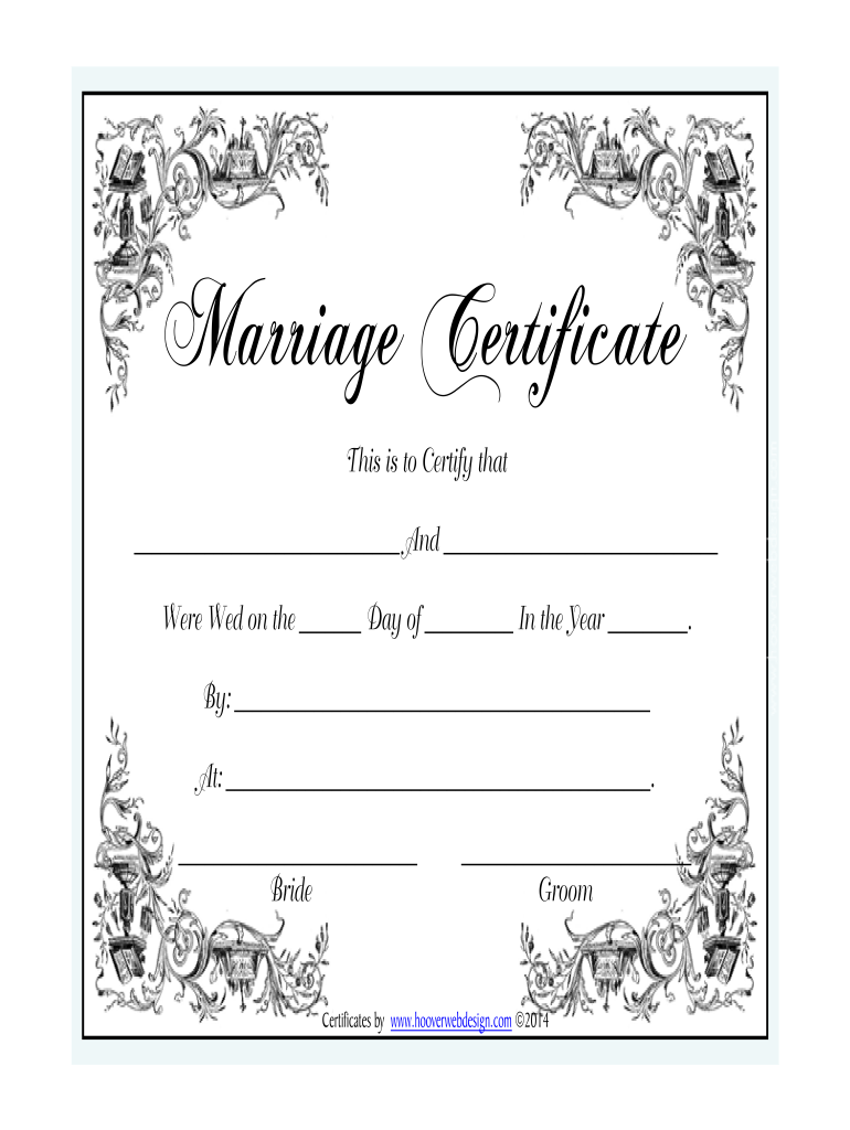 Marriage Certificate - Fill Online, Printable, Fillable, Blank Pertaining To Blank Marriage Certificate Template Marriage Certificate - Fill Online, Printable, Fillable, Blank Pertaining To Blank Marriage Certificate Template