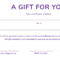Massage Gift Certificate Design Template In PSD, Word, Publisher  Intended For Massage Gift Certificate Template Free Printable