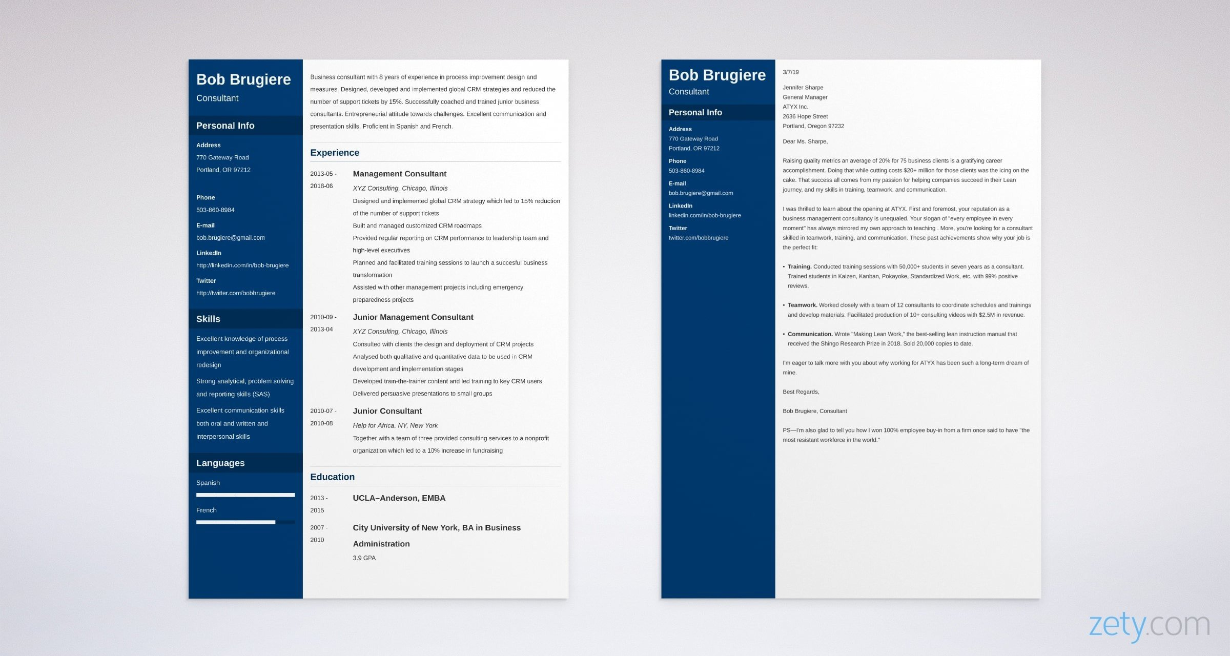McKinsey Cover Letter Sample & Writing Tips (10+ Examples) Throughout Mckinsey Consulting Report Template