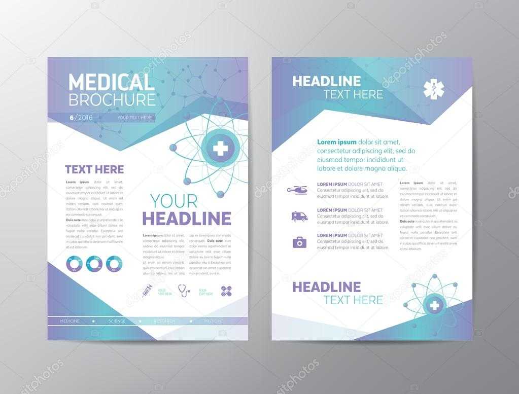 Medical Brochure - Leaflet Stock Vector Image by ©annafrajtova  Intended For Healthcare Brochure Templates Free Download