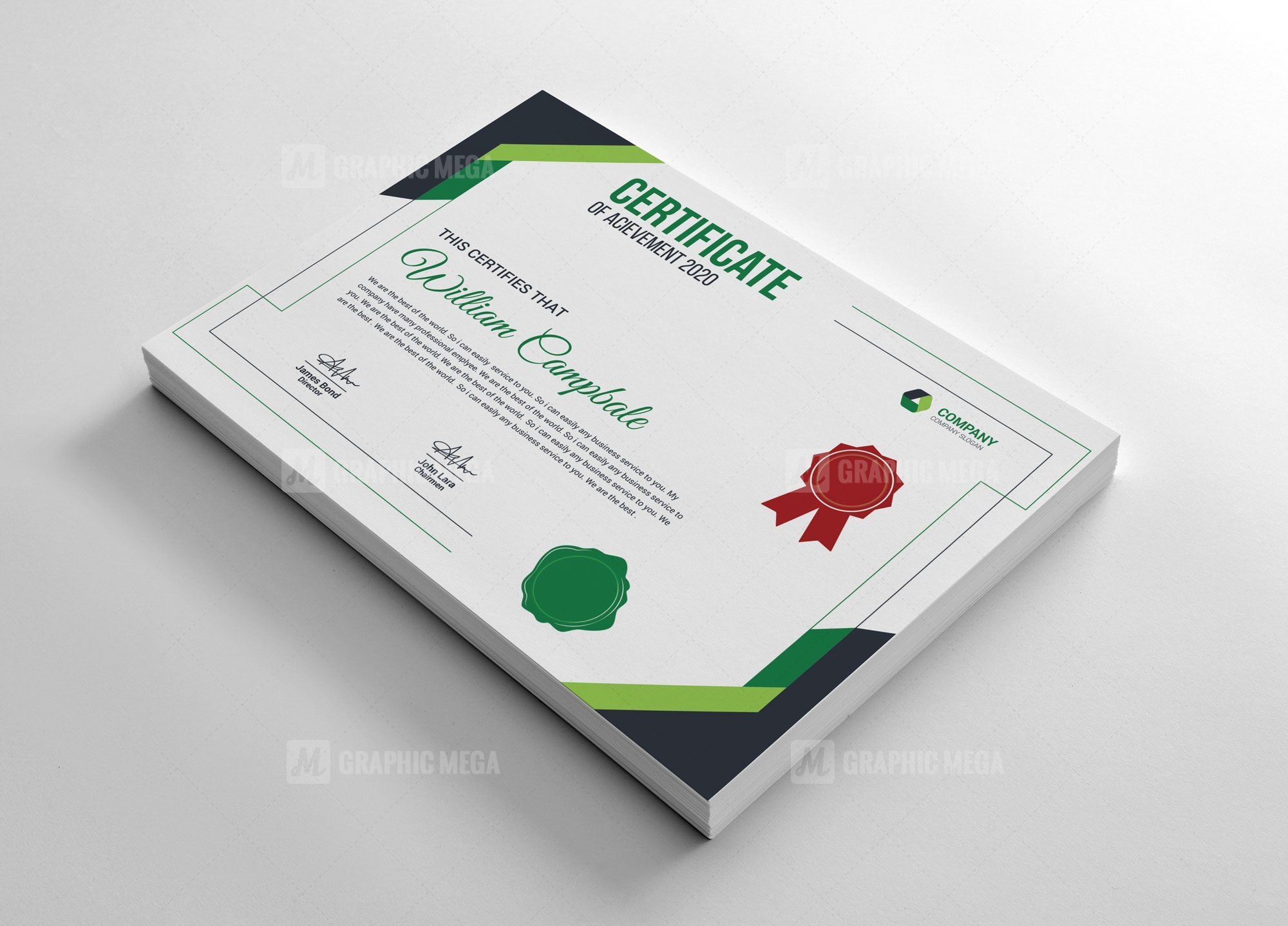 Membership Certificate Template – Graphic Mega  Graphic Templates  Regarding Corporate Bond Certificate Template