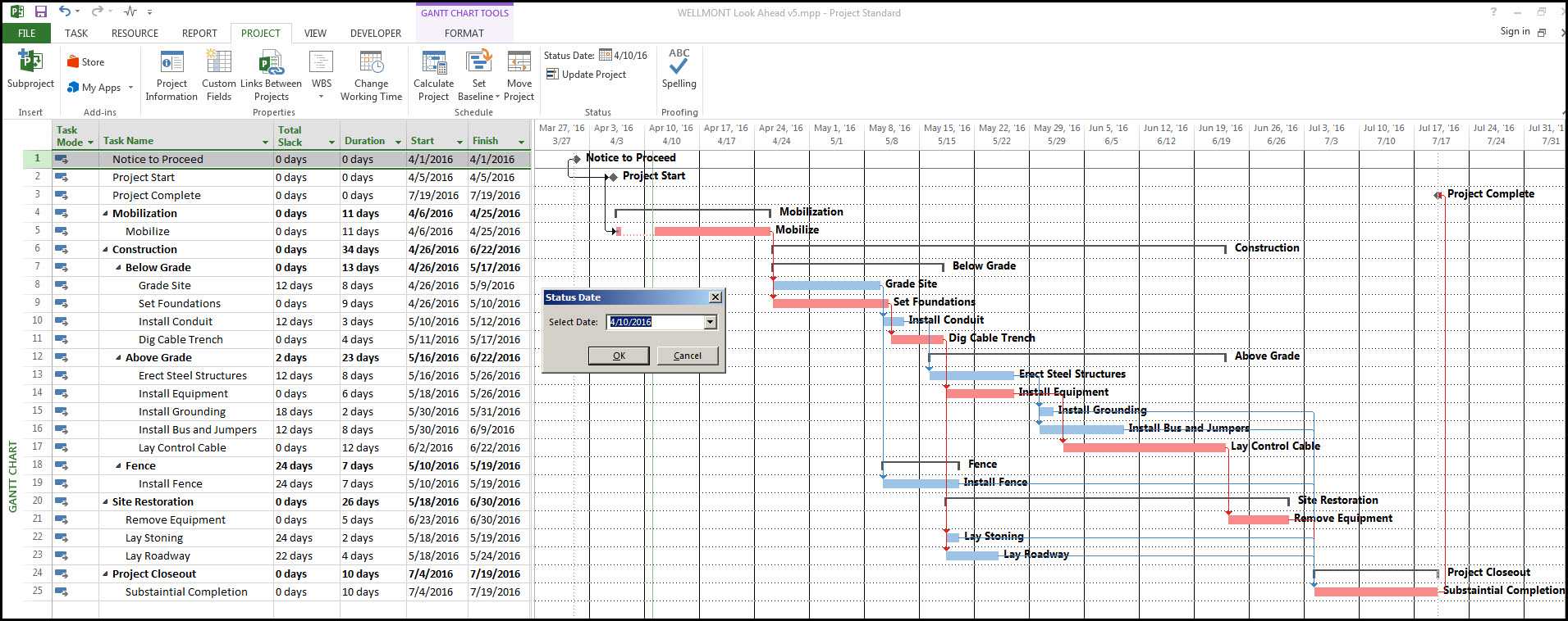 Microsoft Project Look Ahead Filter and How to Create One Inside Ms Project 2013 Report Templates