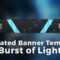 Minecraft Server Banner Template (GIF) – “Burst Of Light” In Minecraft Server Banner Template