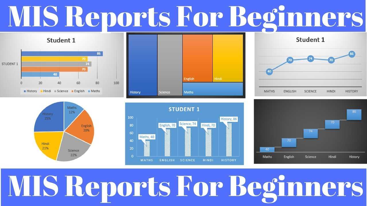 MIS Report In Excel For Beginners For Mi Report Template