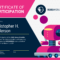 Modern Certificate of Participation Template