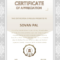 Modern certificate template word free download  WPS Office Academy