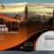Modern Corporate Bi Fold Brochure Design Template PSD – GraphicsFamily In Professional Brochure Design Templates