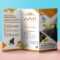 Modern Tri Fold Brochure Design Free PSD – GraphicsFamily Intended For 3 Fold Brochure Template Psd