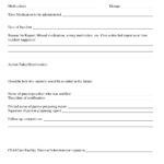 Montana Medication Error/Incident Report Form Download Fillable  For Medication Incident Report Form Template