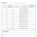 Monthly Report Template Blank Printable [PDF, Excel & Word]