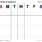 Monthly Schedule Templates For Microsoft Excel Regarding Blank Monthly Work Schedule Template