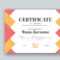 MS Word Certificate Template Regarding Certificate Of Excellence Template Word