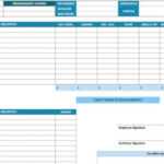 Multiple Business Expense Report Template XLS – Microsoft Excel  Inside Expense Report Template Xls