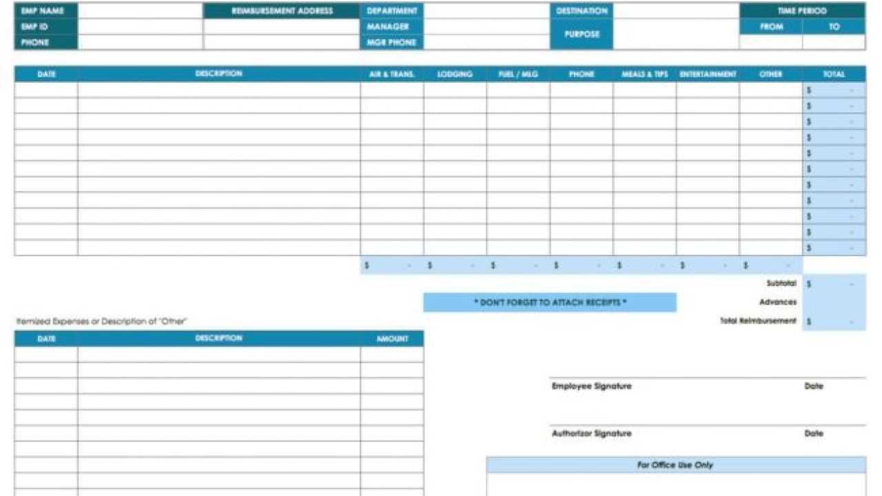 Multiple Business Expense Report Template XLS - Microsoft Excel  Inside Expense Report Template Xls