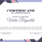 Muti Purpose Certificate Of Appreciation Certificate Template Pertaining To Thanks Certificate Template