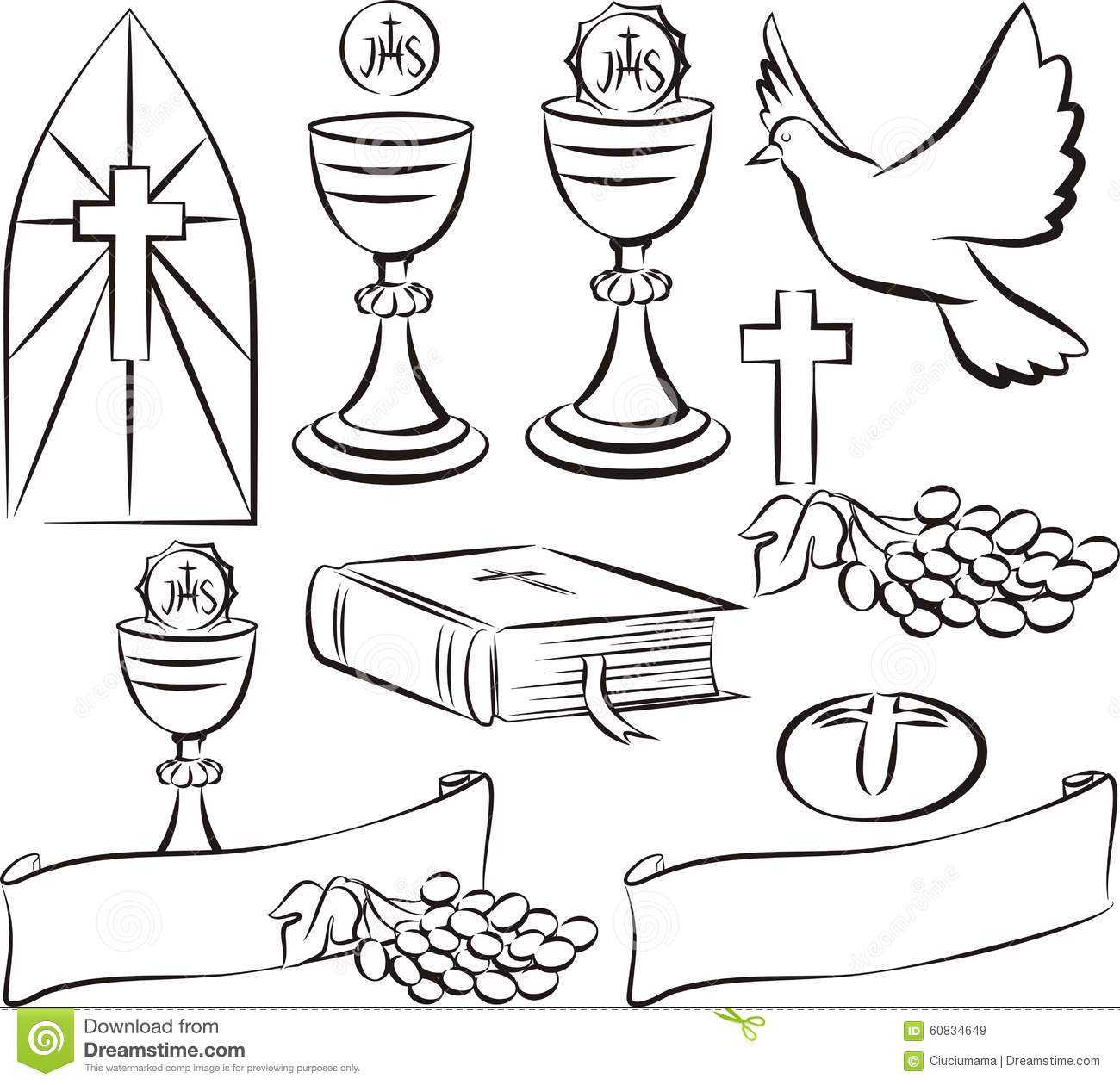 My First Holy Communion Stock Illustrations – 10 My First Holy