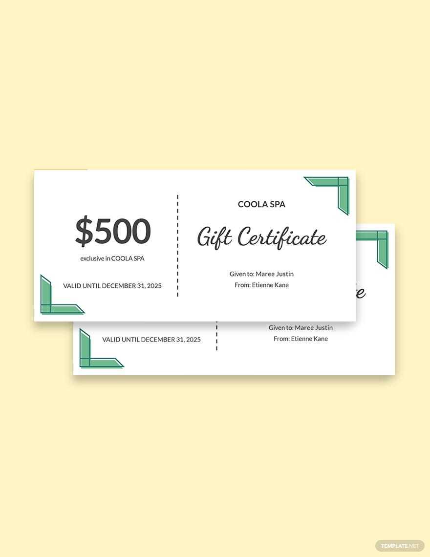 Nail Salon Gift Certificate Template - Google Docs, Word  Throughout Nail Gift Certificate Template Free