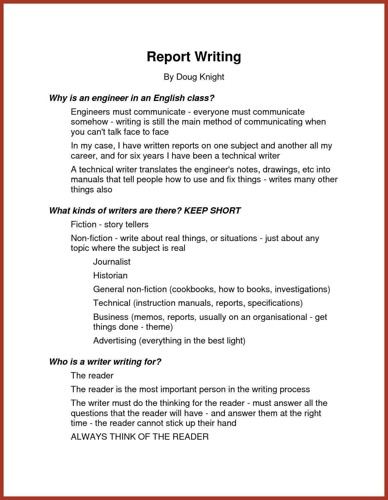 Narrative Report - 10+ Examples, Format, Pdf Examples In How To Write A Work Report Template Narrative Report - 10+ Examples, Format, Pdf Examples In How To Write A Work Report Template