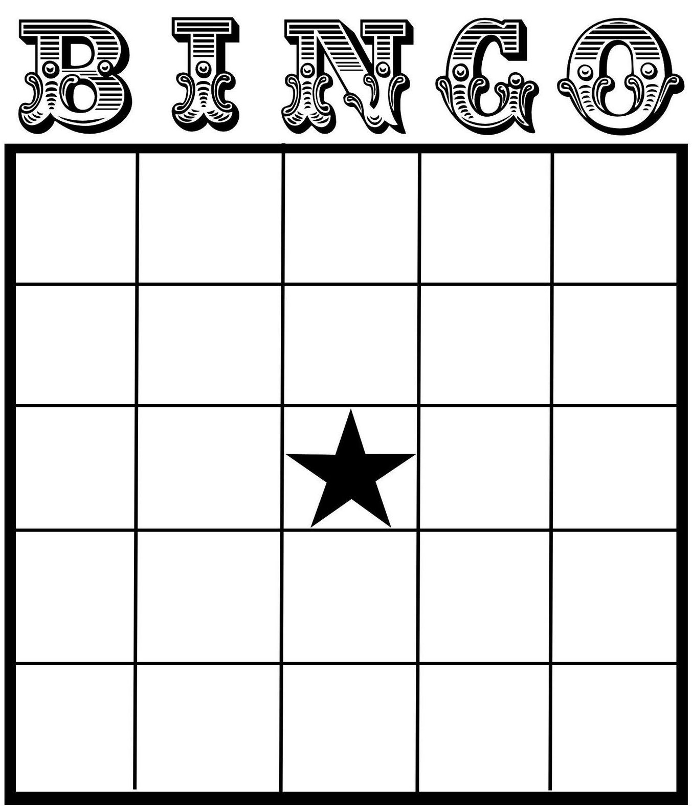 Nature BINGO! – Tree House Learning Throughout Blank Bingo Template Pdf