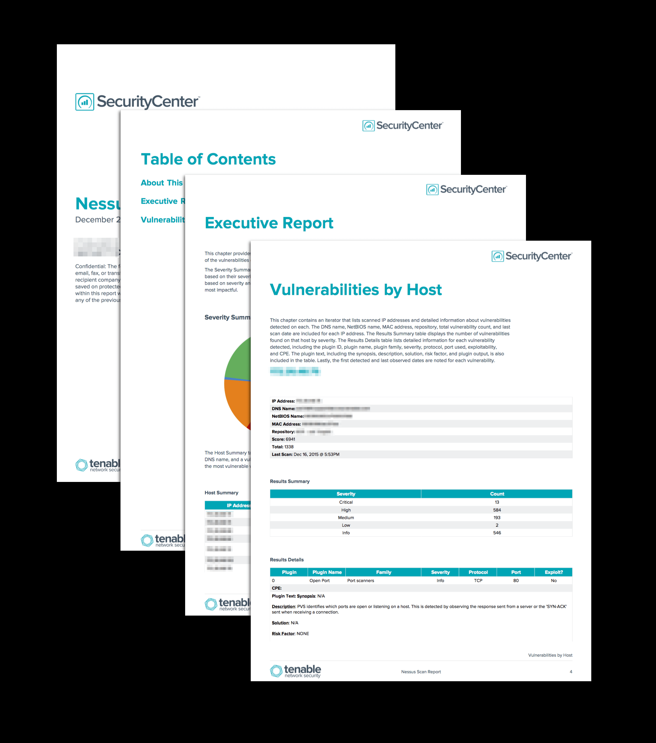 Nessus Scan Report - SC Report Template Tenable® In Nessus Report Templates Nessus Scan Report - SC Report Template Tenable® In Nessus Report Templates