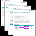 Nessus Scan Summary Report – SC Report Template Tenable® In Nessus Report Templates