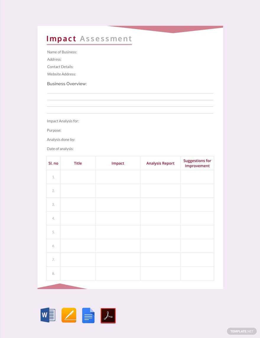 Network Assessment Template - Word, Apple Pages, PDF  Template