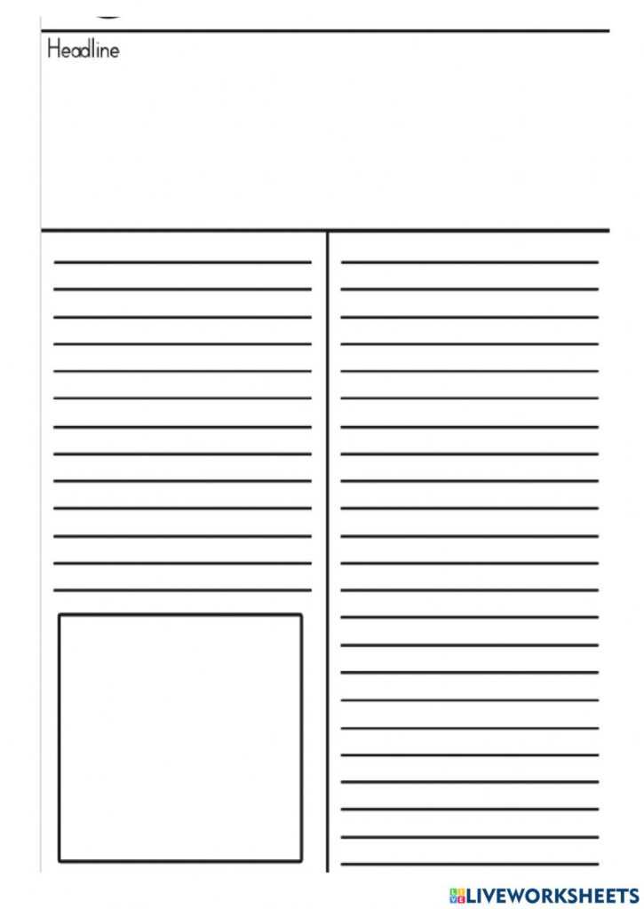 News Paper Report Writing Template Worksheet With News Report Template news-paper-report-writing-template-worksheet-with-news-report-template