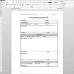 Nonconformance Report ISO Template Intended For Non Conformance Report Form Template