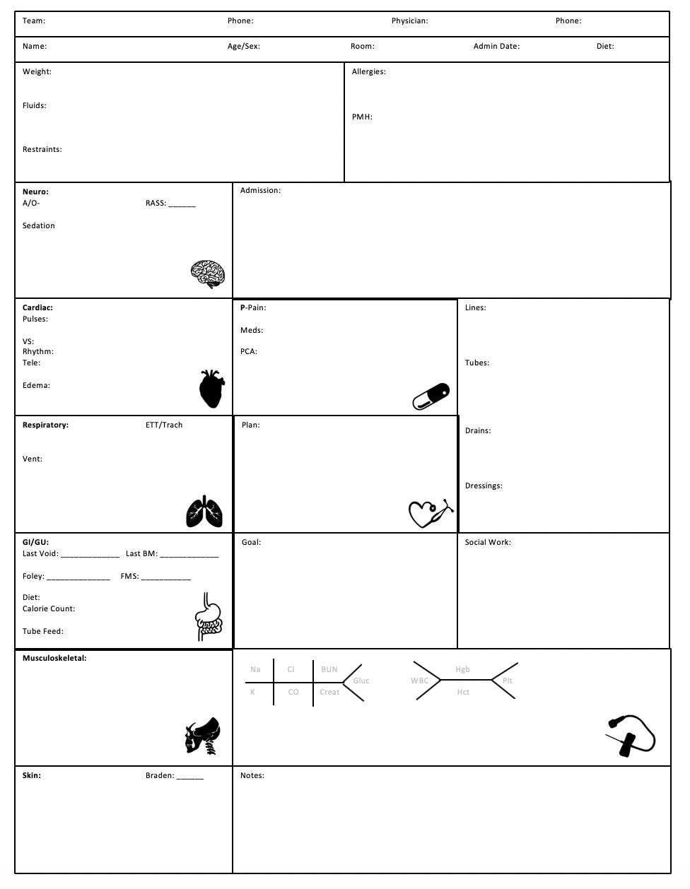 Nursing Report Sheet B - Etsy Australia In Nurse Report Sheet Templates Nursing Report Sheet B - Etsy Australia In Nurse Report Sheet Templates