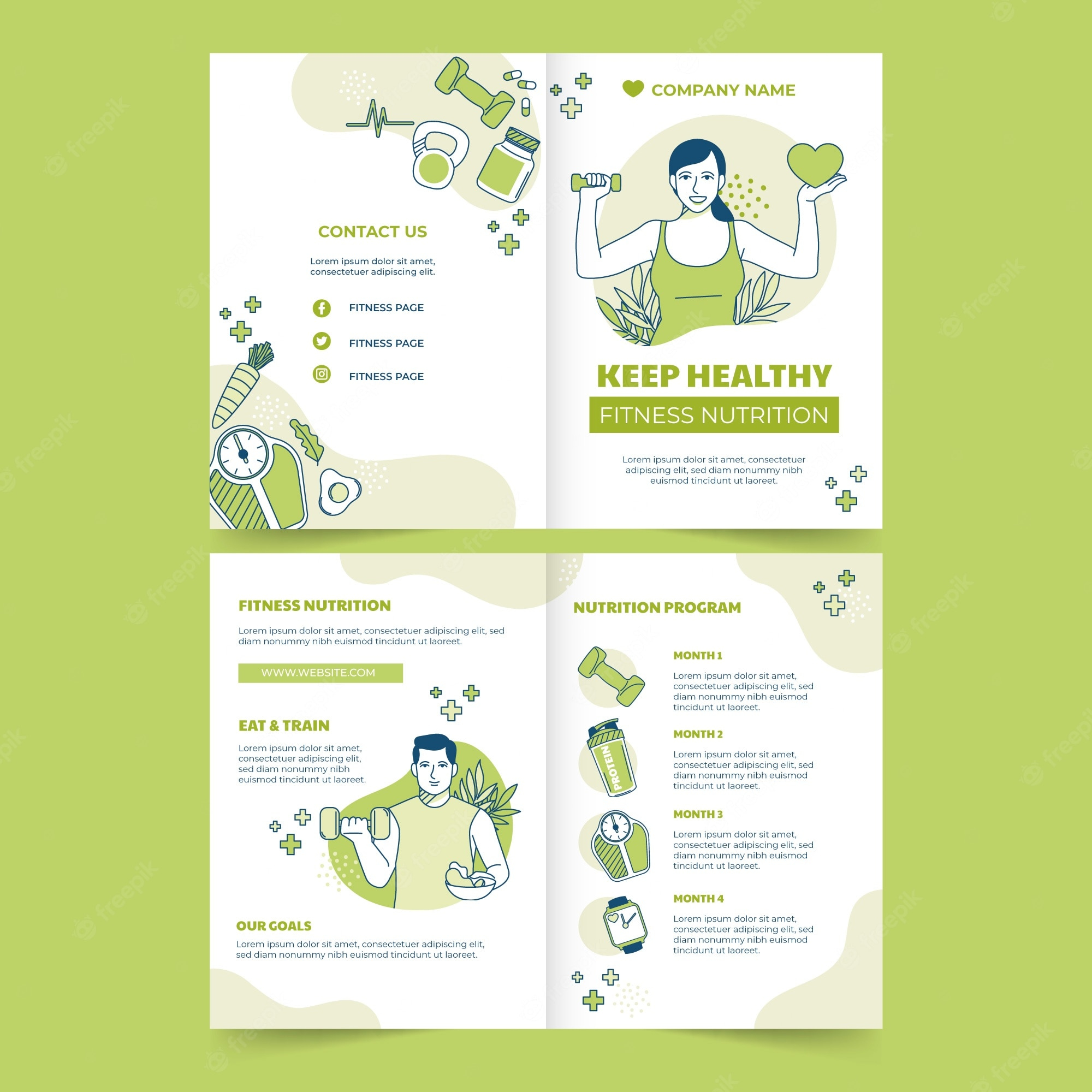 Nutrition brochure Images  Free Vectors, Stock Photos & PSD Regarding Nutrition Brochure Template