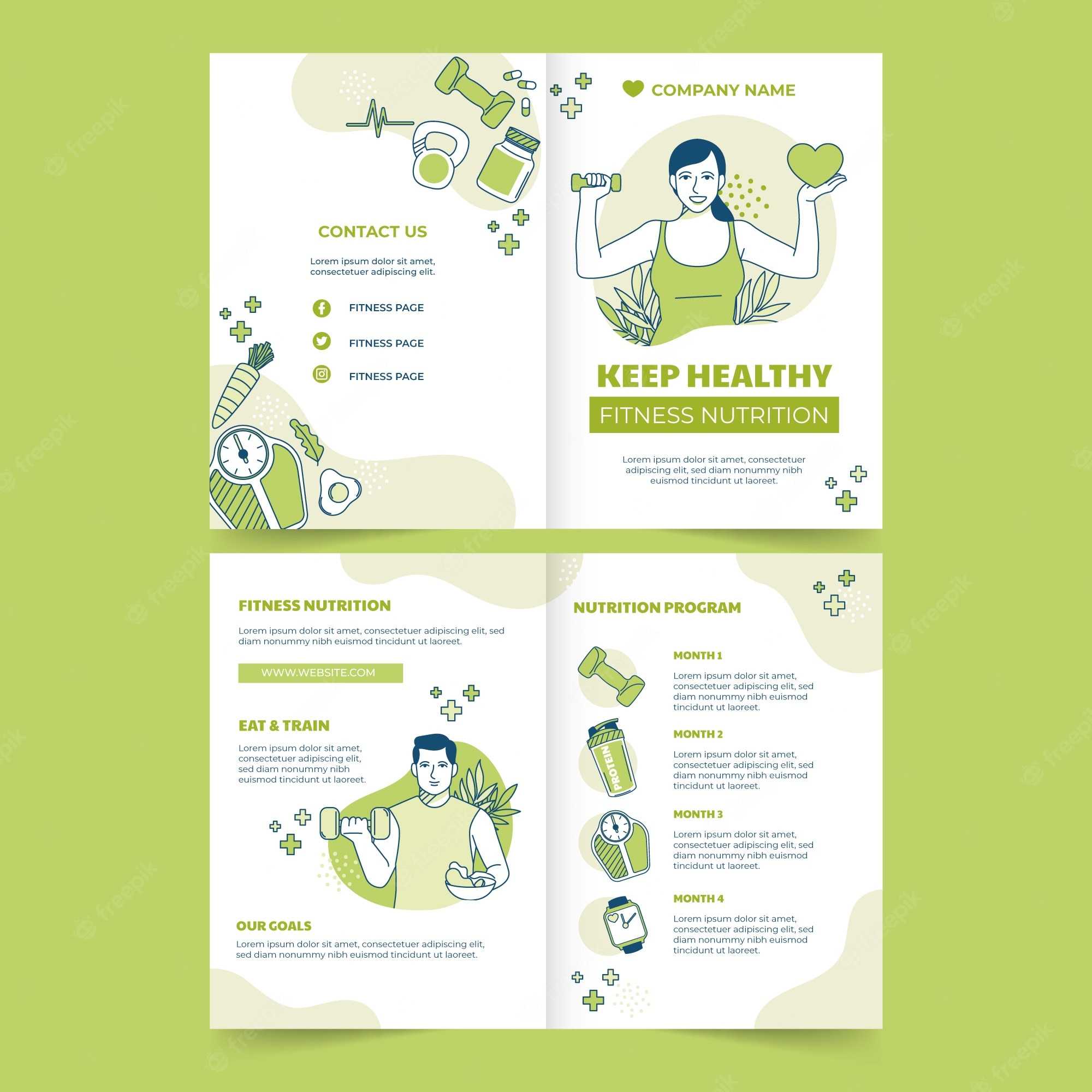 Nutrition Brochure Images  Free Vectors, Stock Photos & PSD Regarding Nutrition Brochure Template