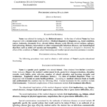 OHI Report Template With Psychoeducational Report Template