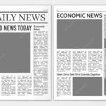 Old Newspaper Template Images  Free Vectors, Stock Photos & PSD Inside News Report Template