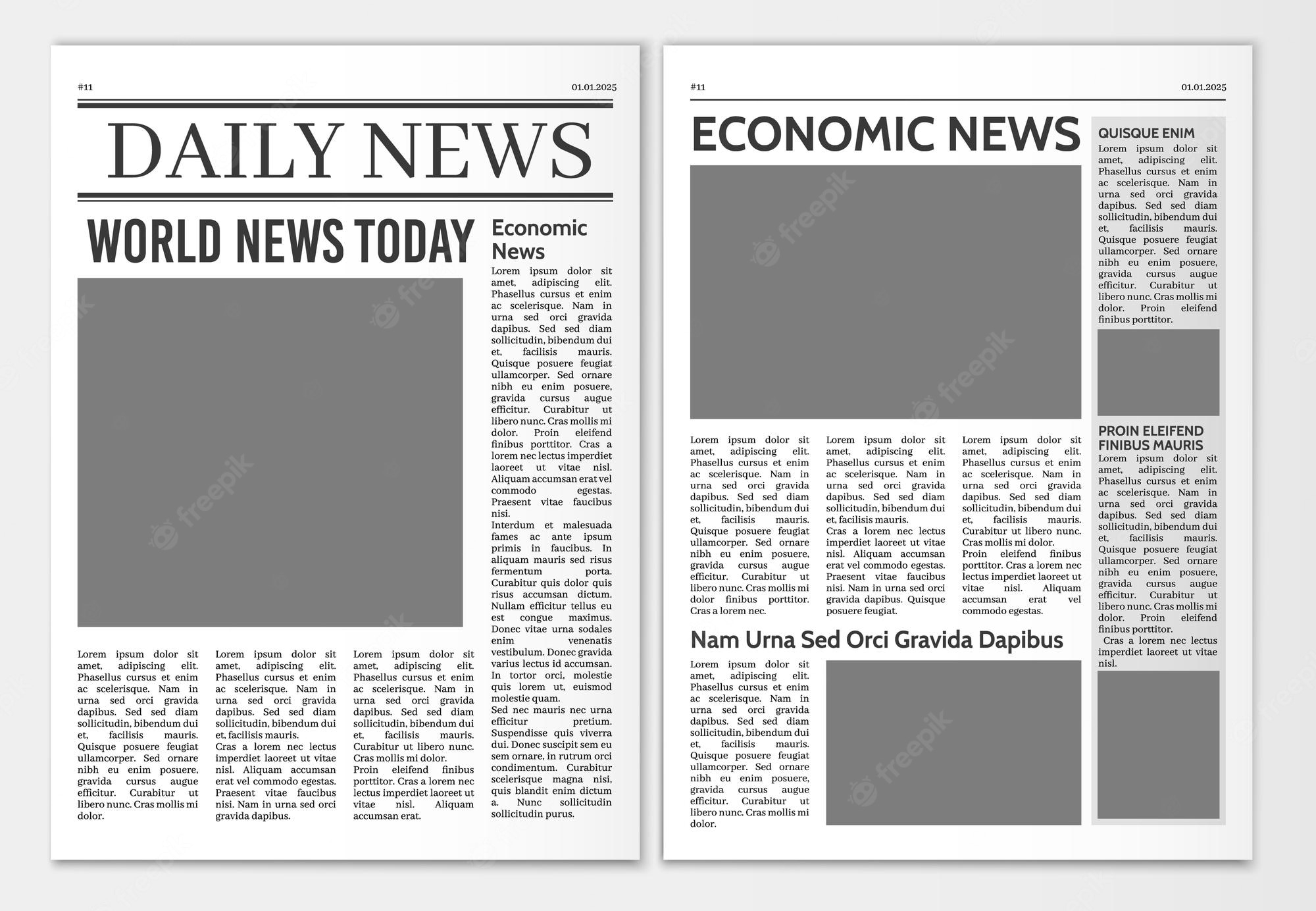 Old newspaper template Images  Free Vectors, Stock Photos & PSD Inside News Report Template